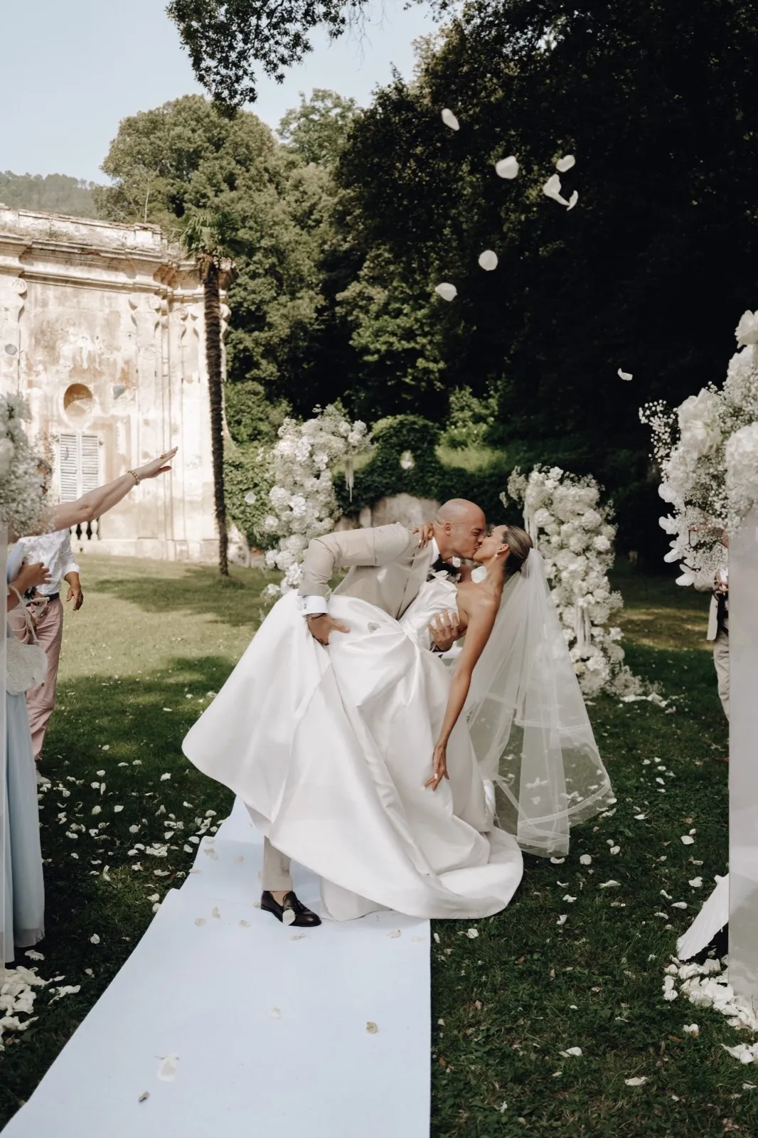 Brautpaar Franziska & Tim bei ihrer Hochzeit