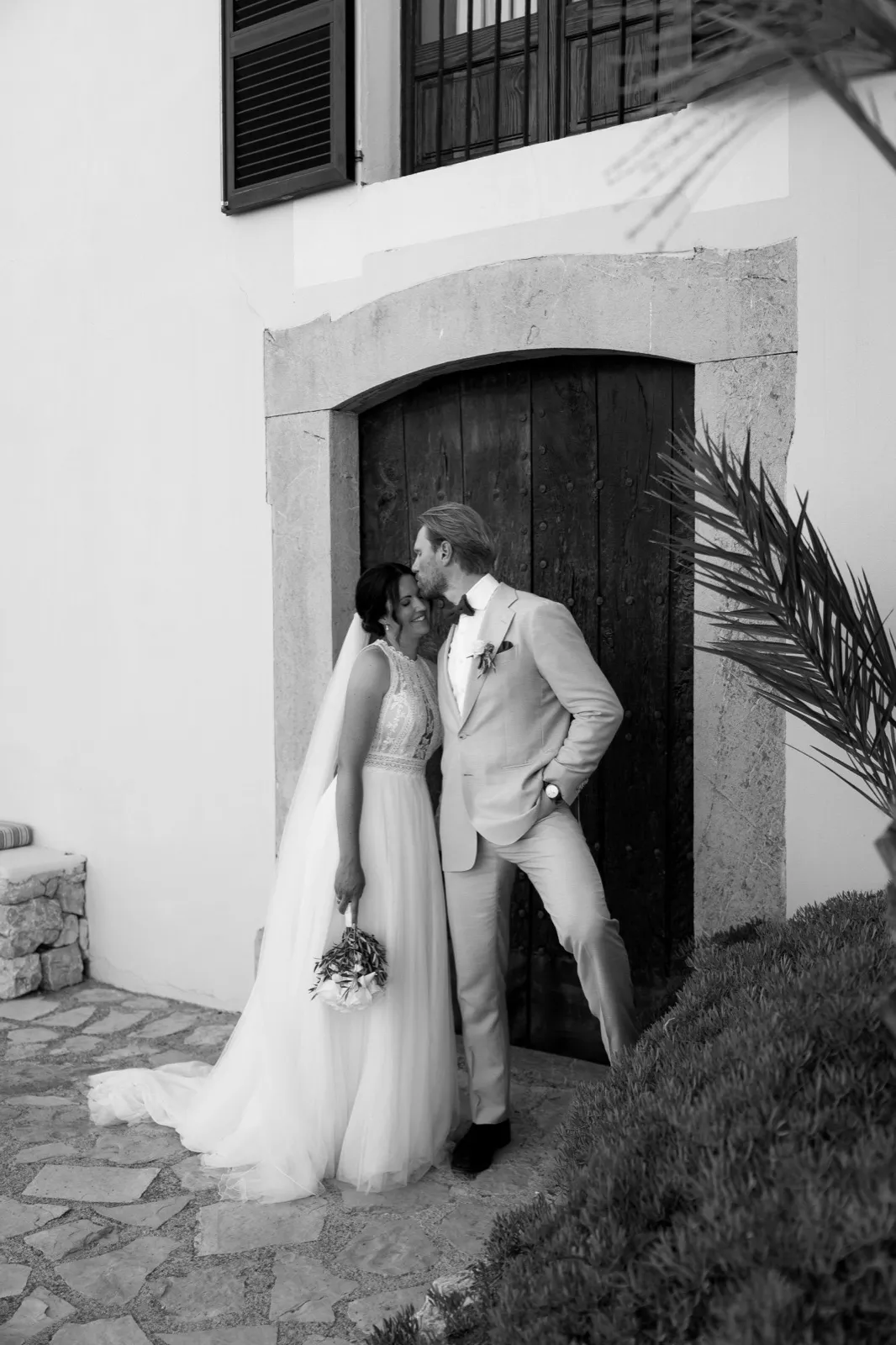Brautpaar Lina & Kevin bei ihrer Hochzeit