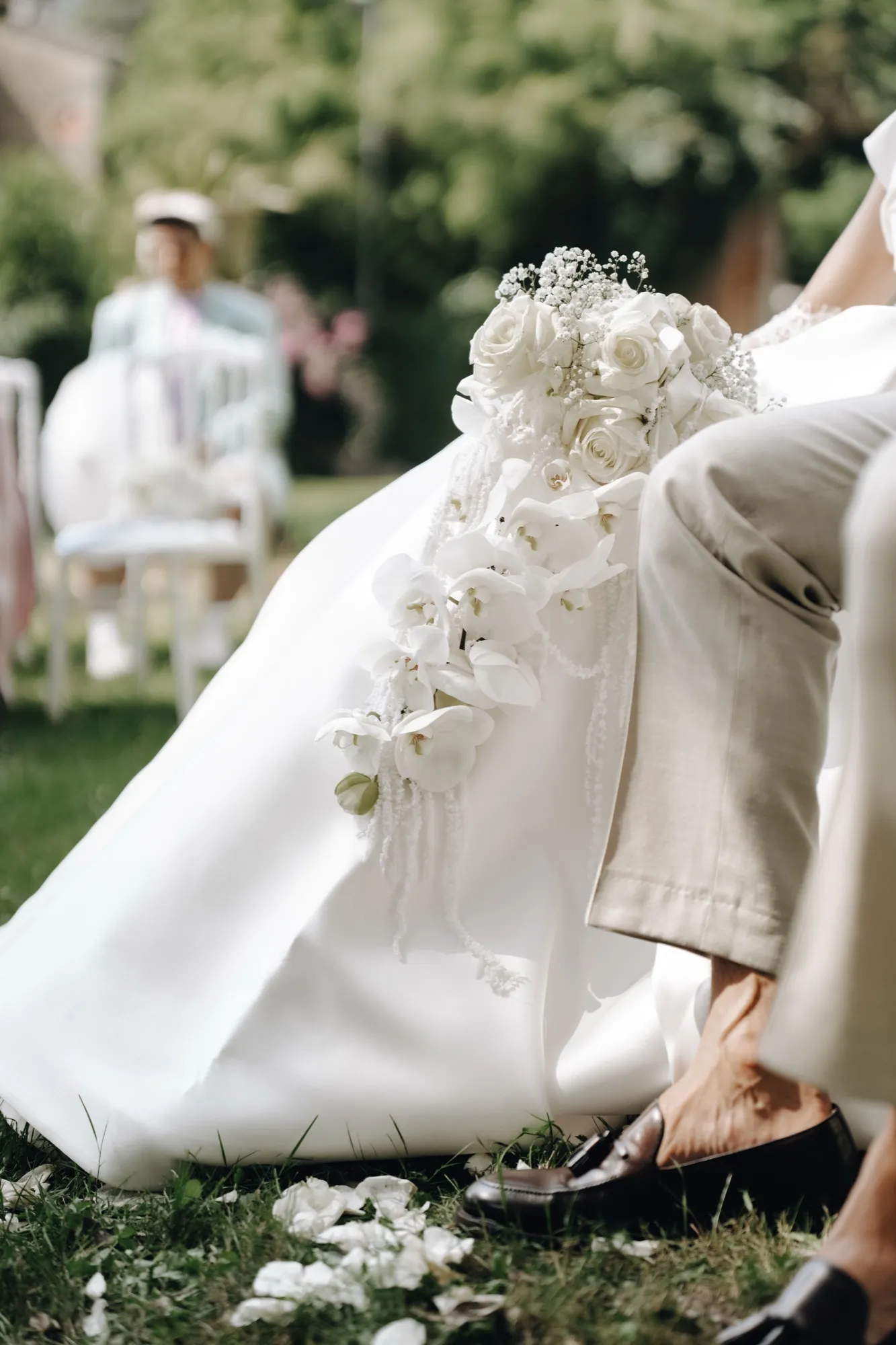 Detailaufnahme, Hochzeit in der Toskana