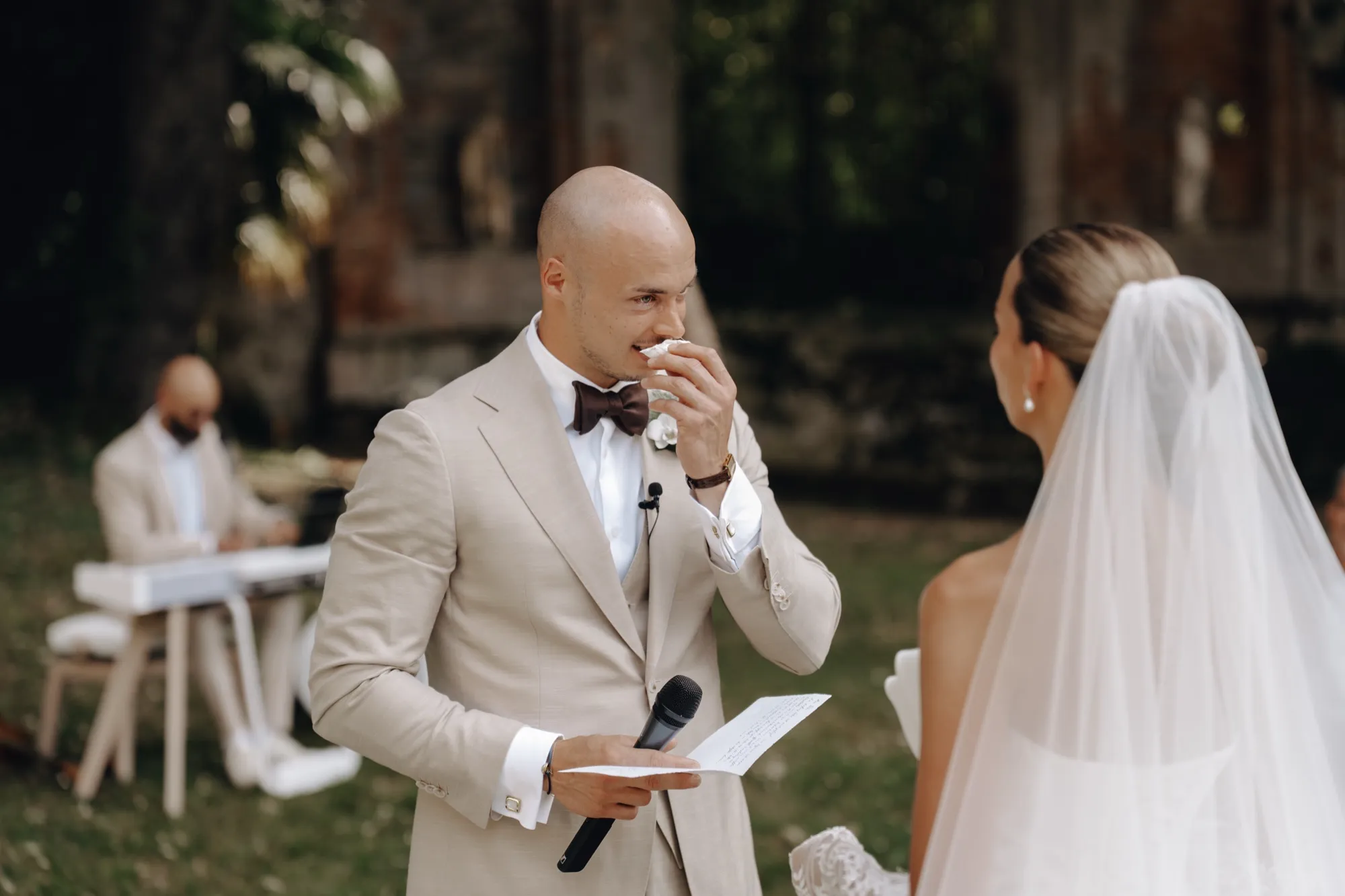 Emotionaler Moment, Hochzeit in der Toskana
