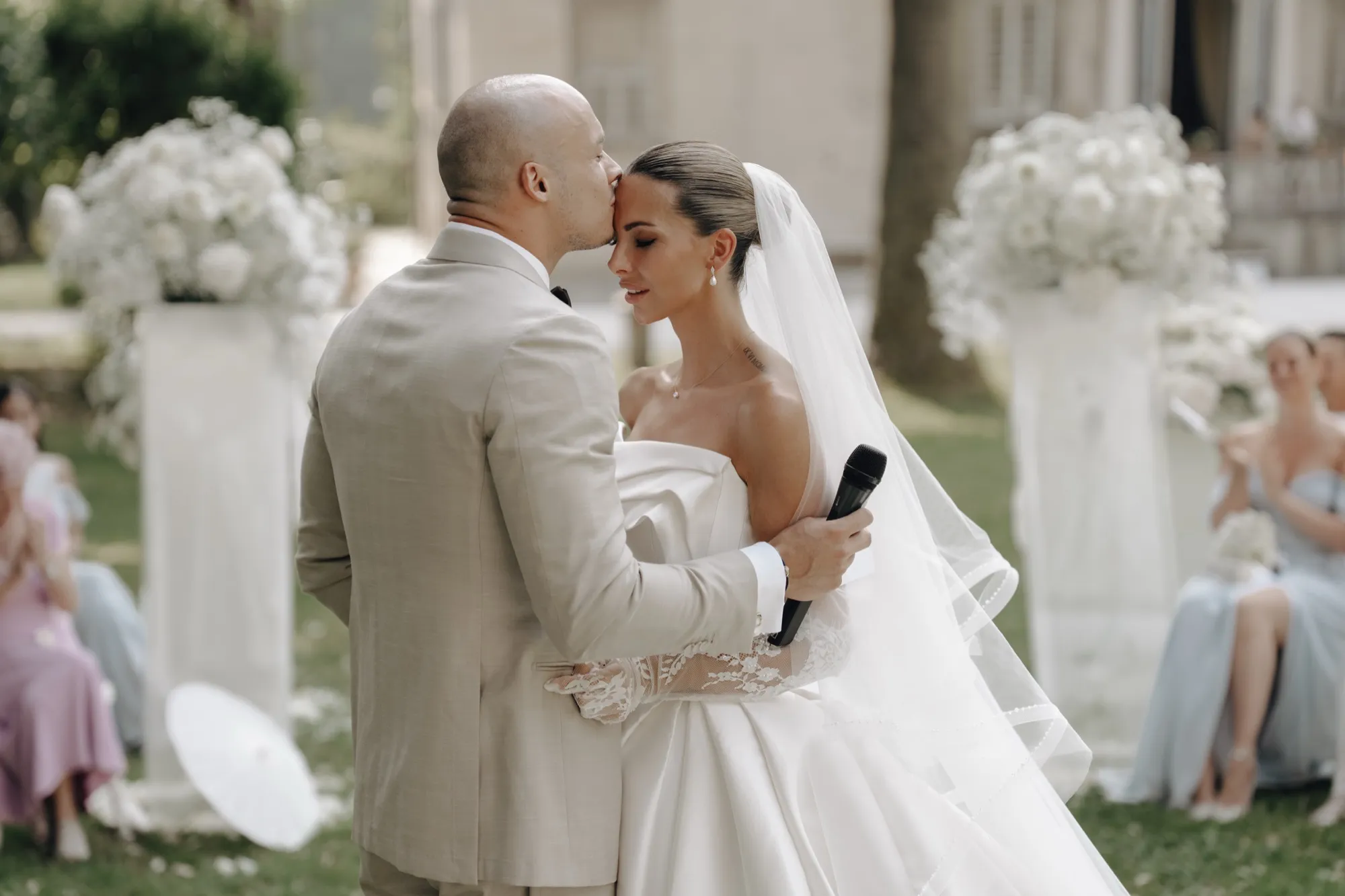 Emotionaler Moment, Hochzeit in der Toskana