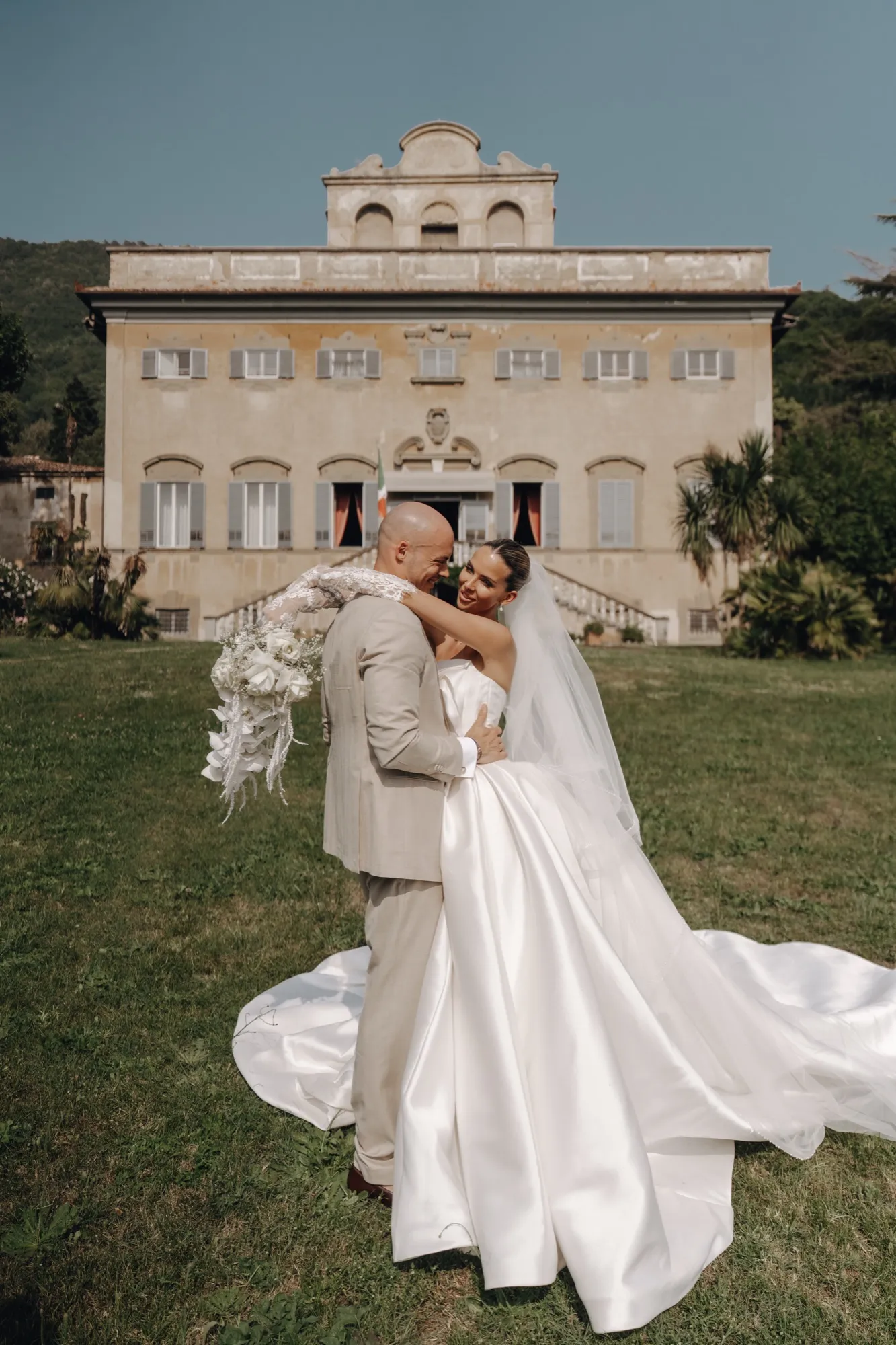 Emotionaler Moment, Hochzeit in der Toskana