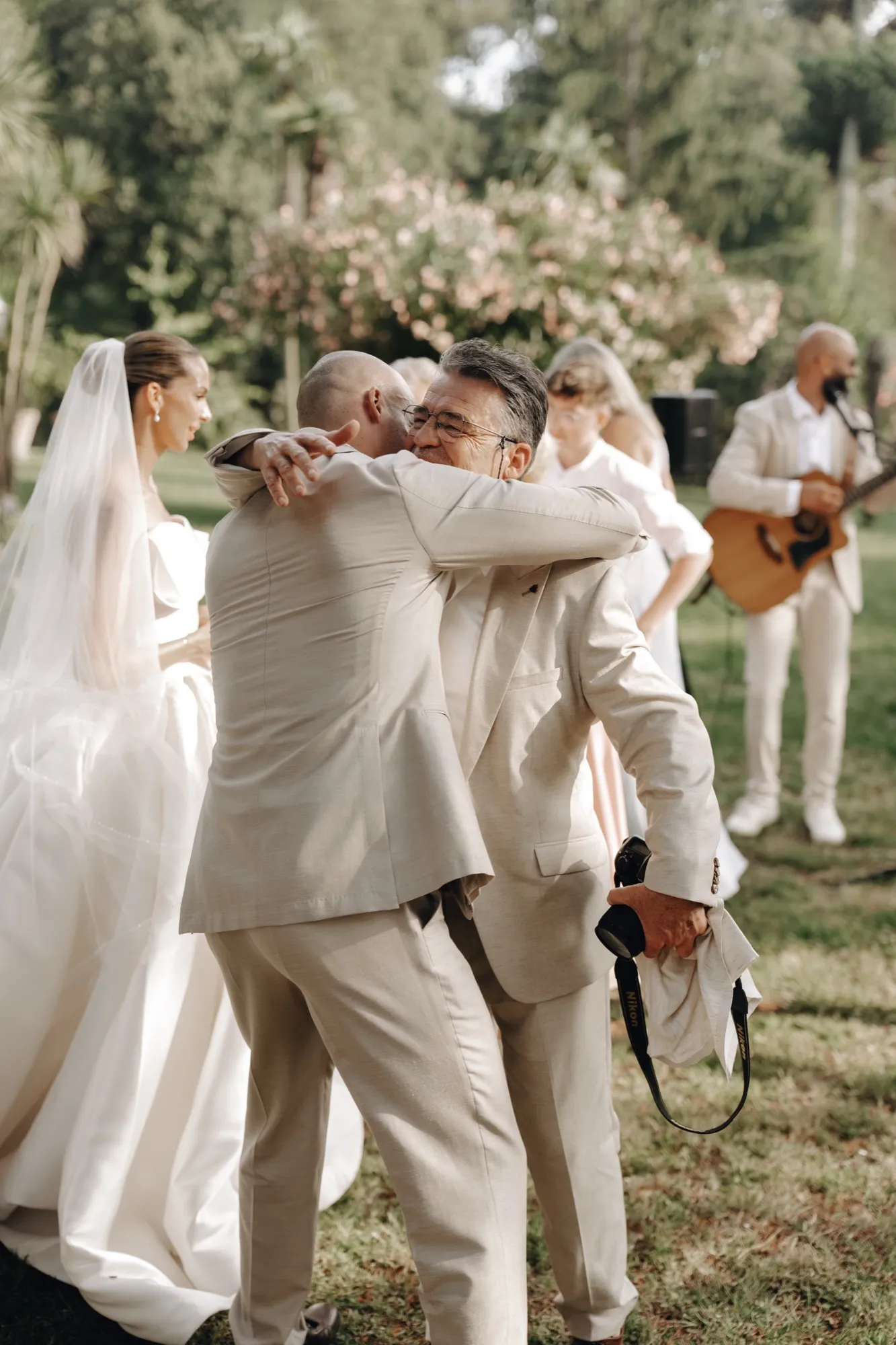 Emotionaler Moment, Hochzeit in der Toskana