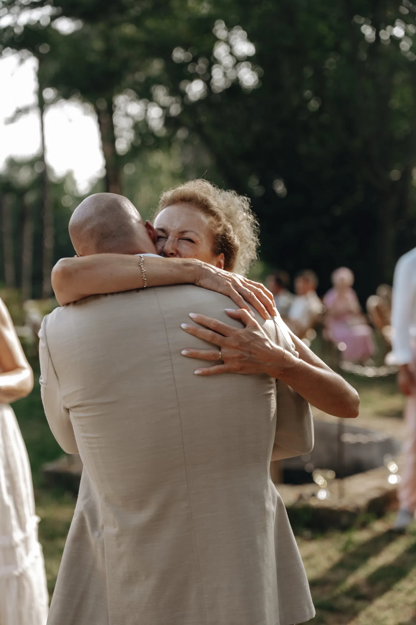 Emotionaler Moment, Hochzeit in der Toskana