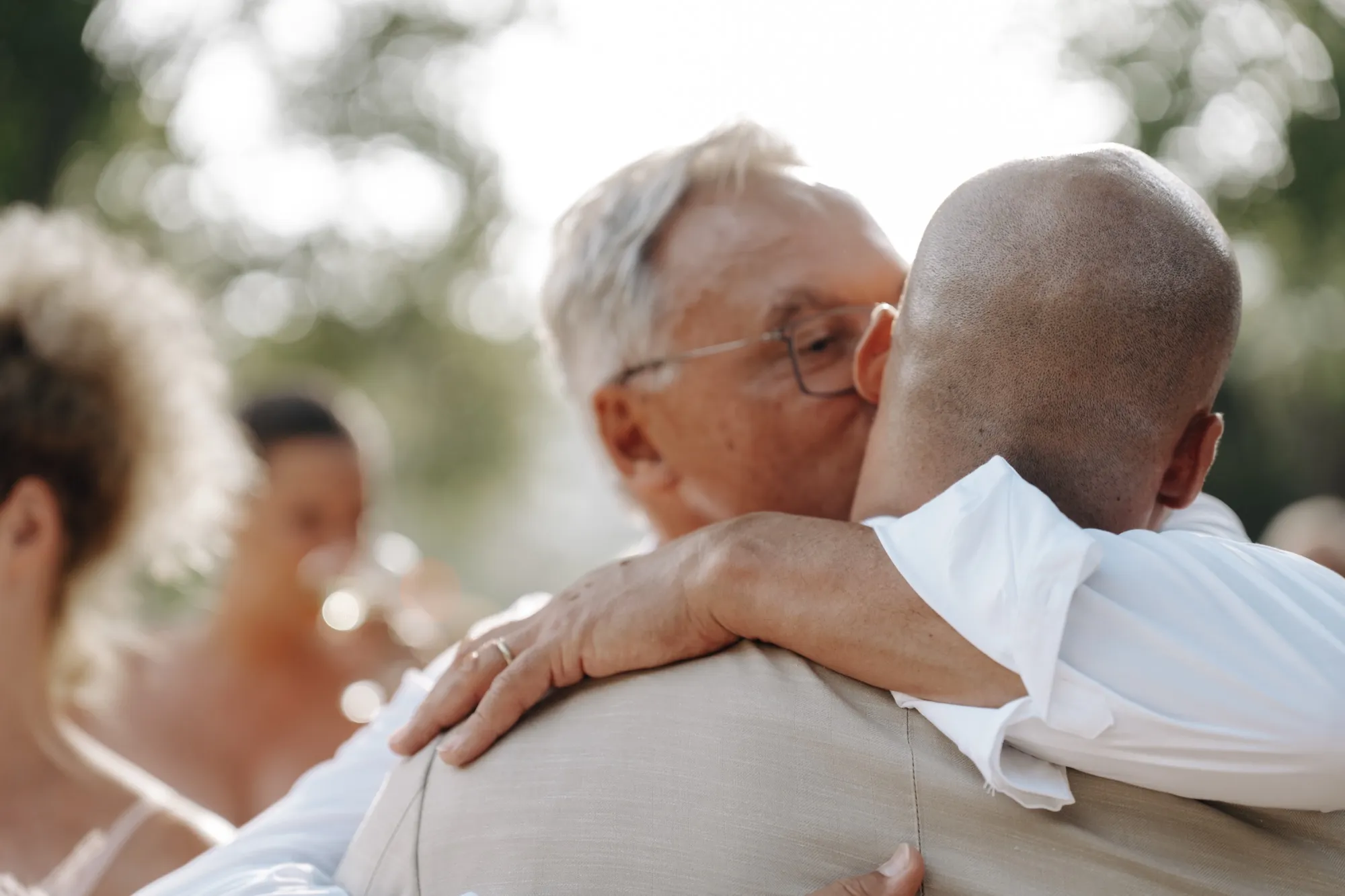 Emotionaler Moment, Hochzeit in der Toskana