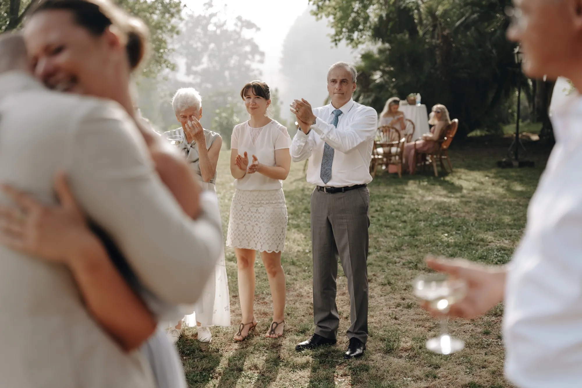 Emotionaler Moment, Hochzeit in der Toskana