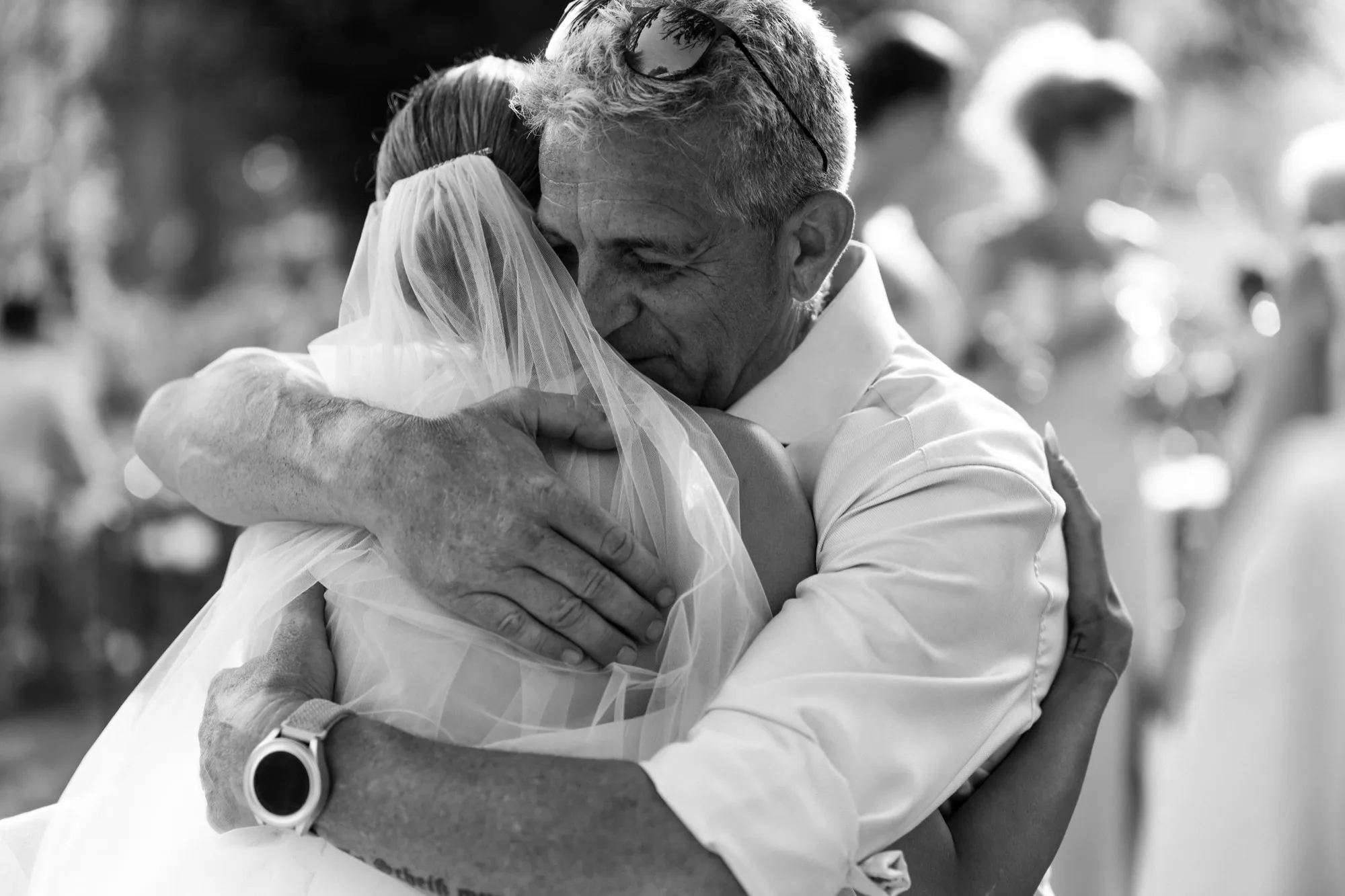 Emotionaler Moment, Hochzeit in der Toskana