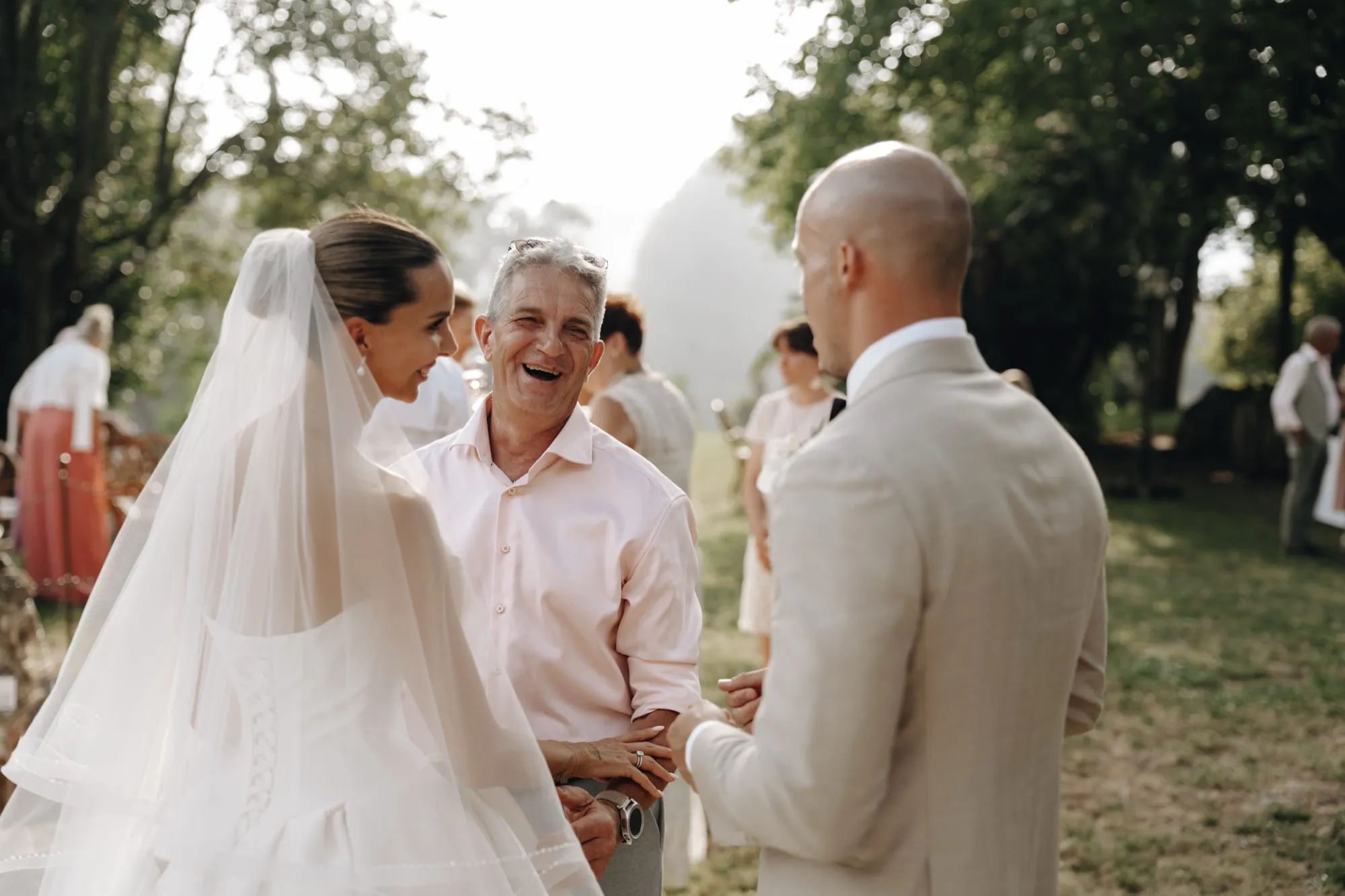 Emotionaler Moment, Hochzeit in der Toskana