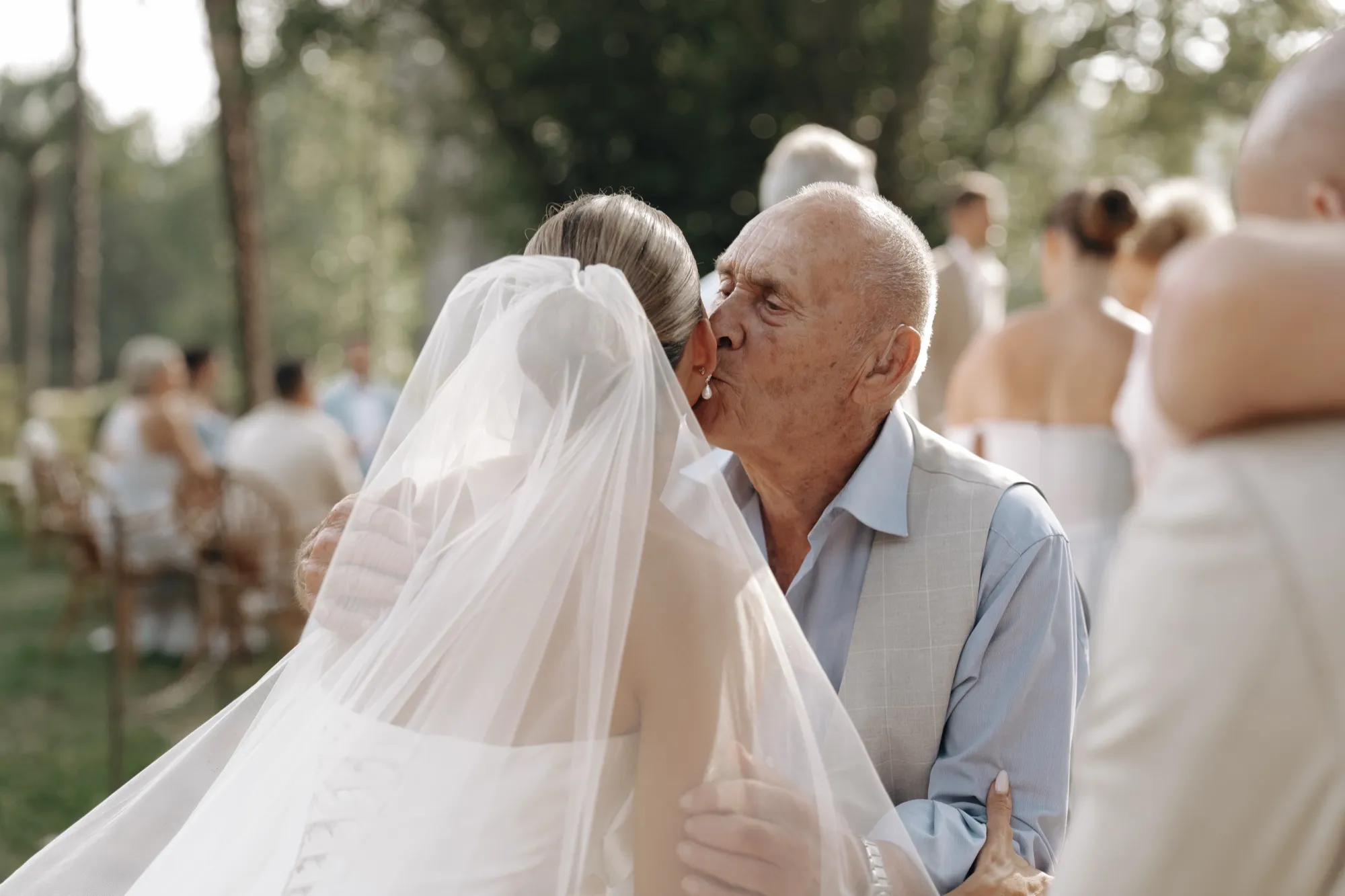 Emotionaler Moment, Hochzeit in der Toskana