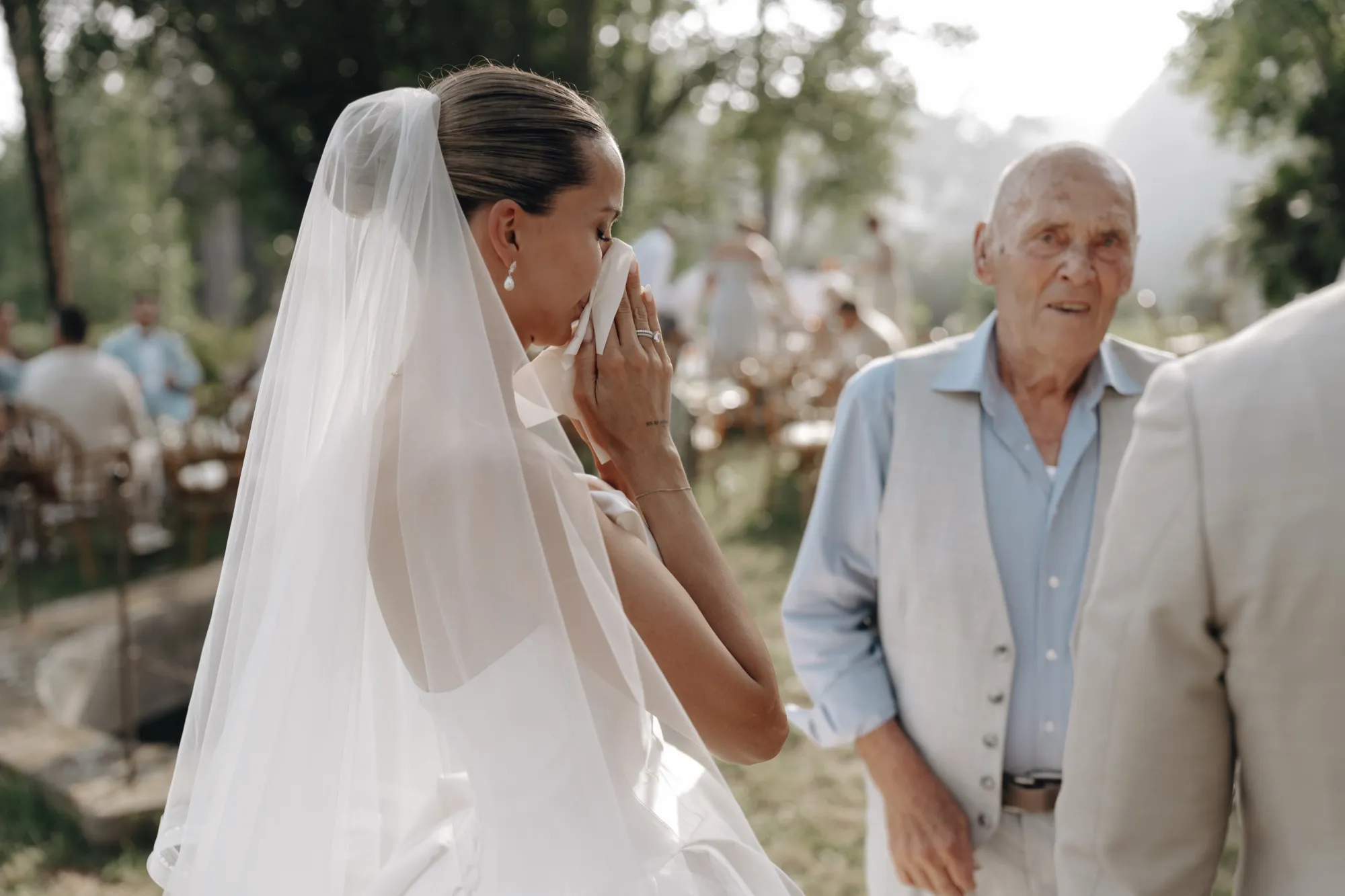 Emotionaler Moment, Hochzeit in der Toskana