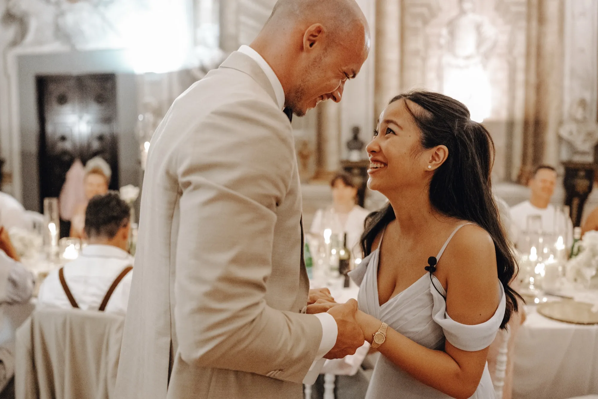 Emotionaler Moment, Hochzeit in der Toskana