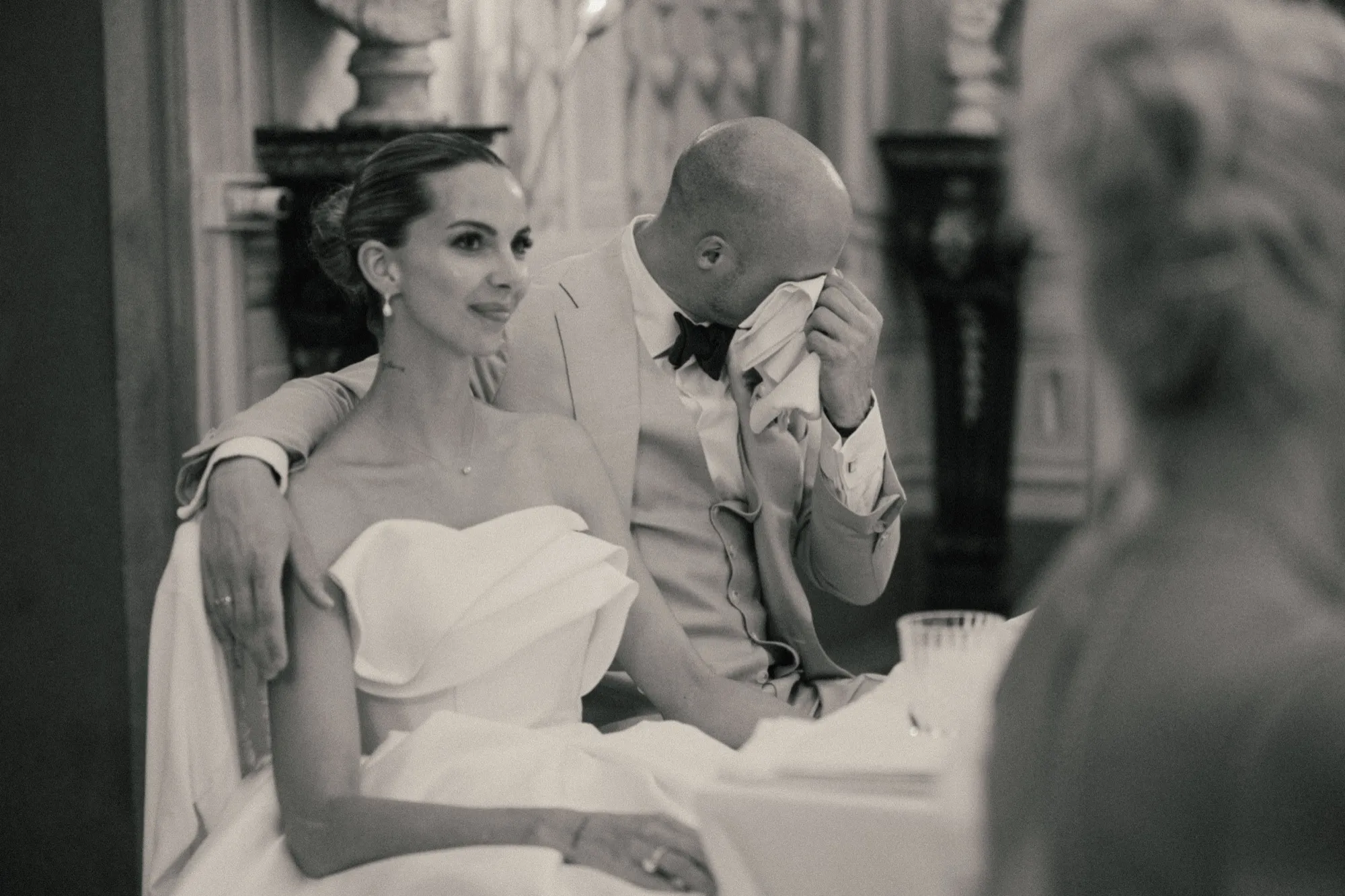 Emotionaler Moment, Hochzeit in der Toskana