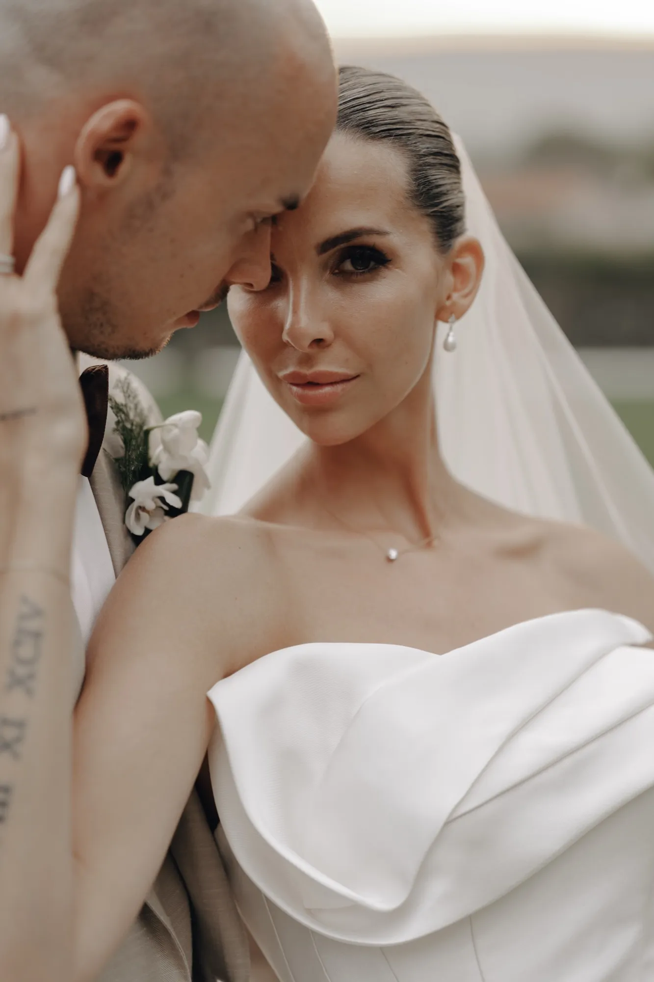 Brautpaar, Hochzeit in der Toskana