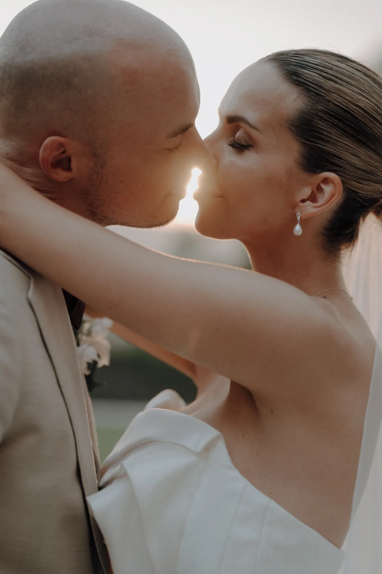 Brautpaar, Hochzeit in der Toskana