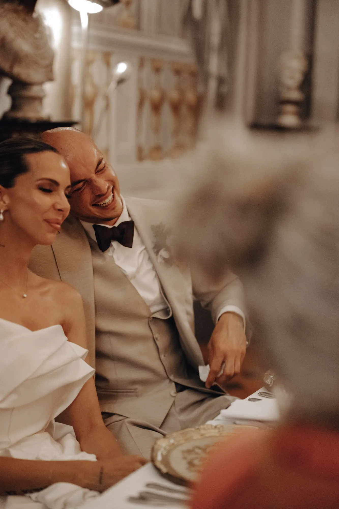 Brautpaar, Hochzeit in der Toskana