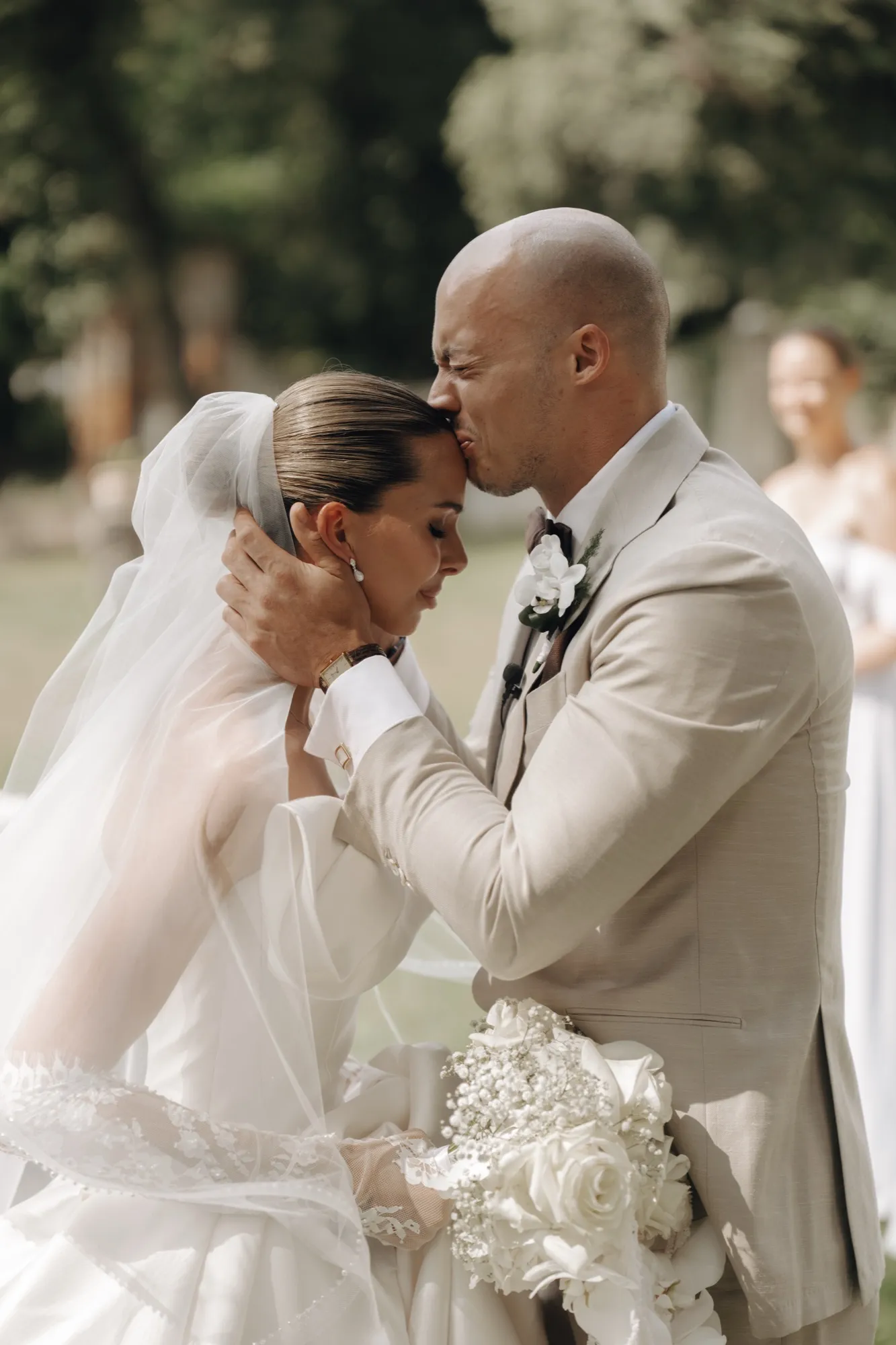 Brautpaar, Hochzeit in der Toskana