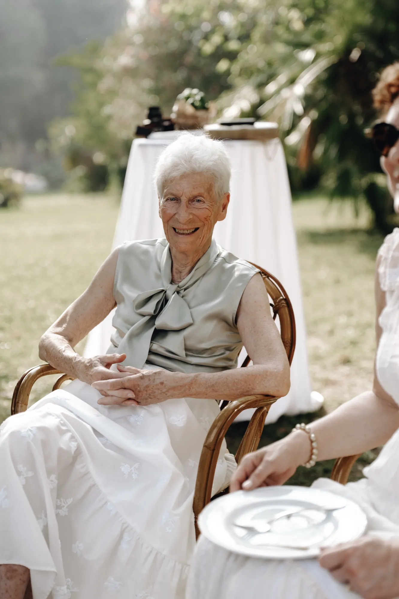 Gäste und Familie, Hochzeit in der Toskana