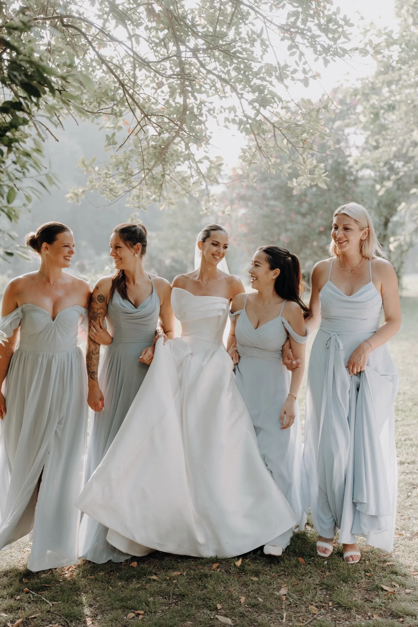 Gäste und Familie, Hochzeit in der Toskana