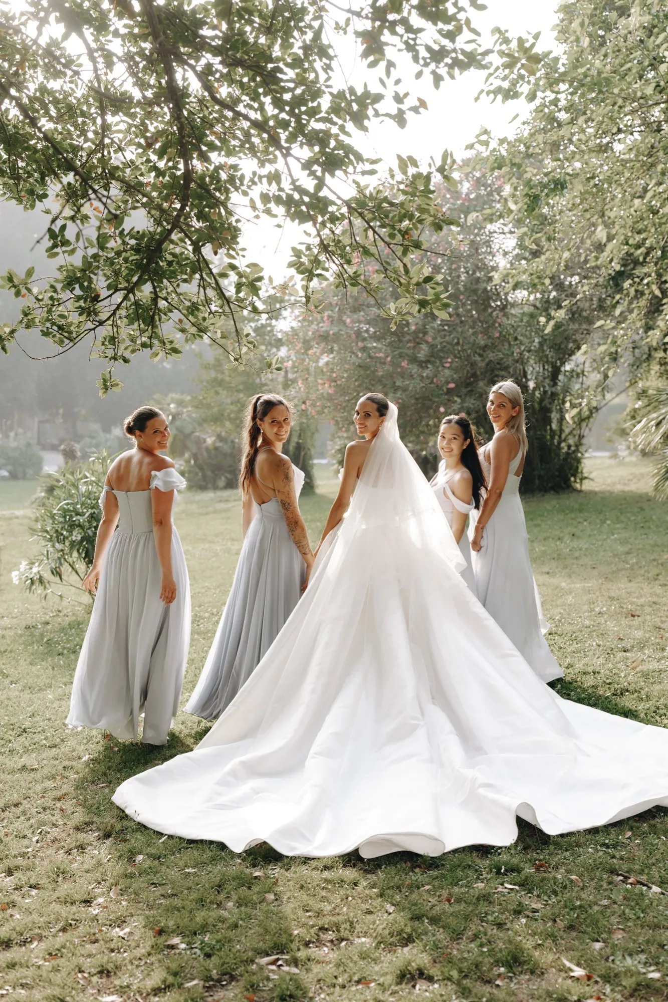 Gäste und Familie, Hochzeit in der Toskana