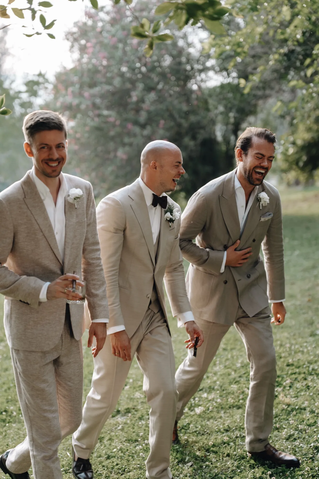 Gäste und Familie, Hochzeit in der Toskana