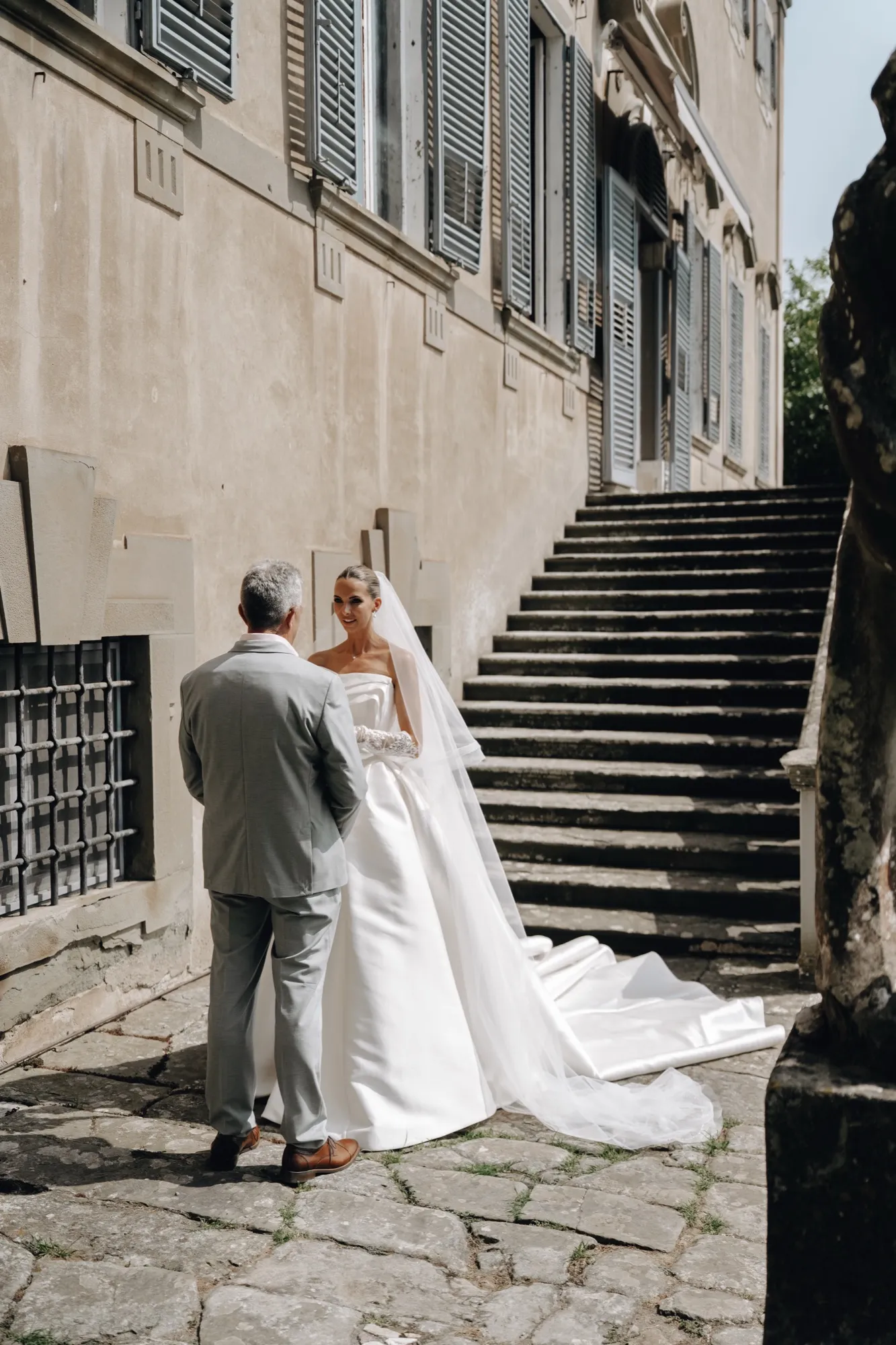 Gäste und Familie, Hochzeit in der Toskana